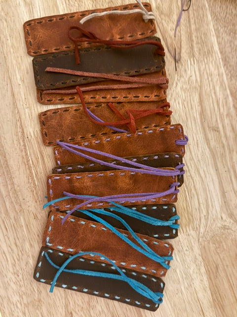 Leather Bookmarks