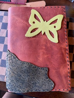 Leather Notebook Cover with A5 Notebook