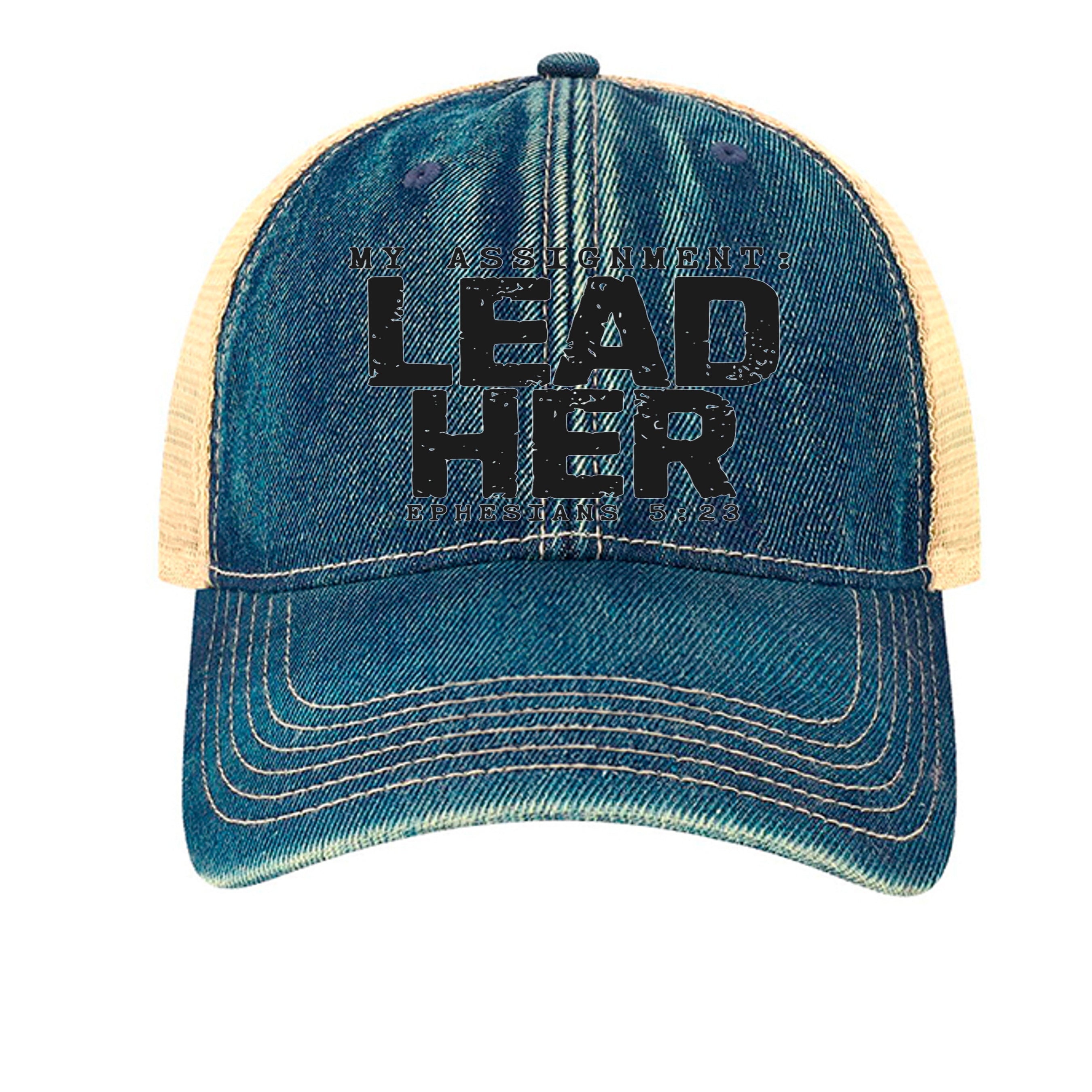 Blue Denim/ Khaki - OFA - FRONT