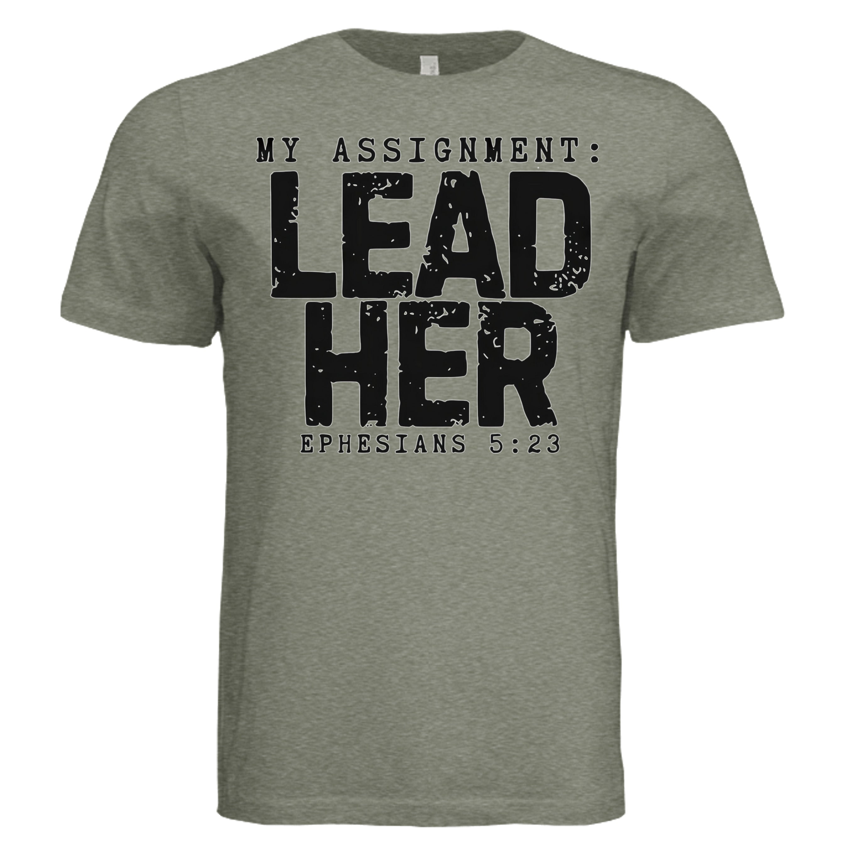 Military Green Triblend - 3413C - FRONT