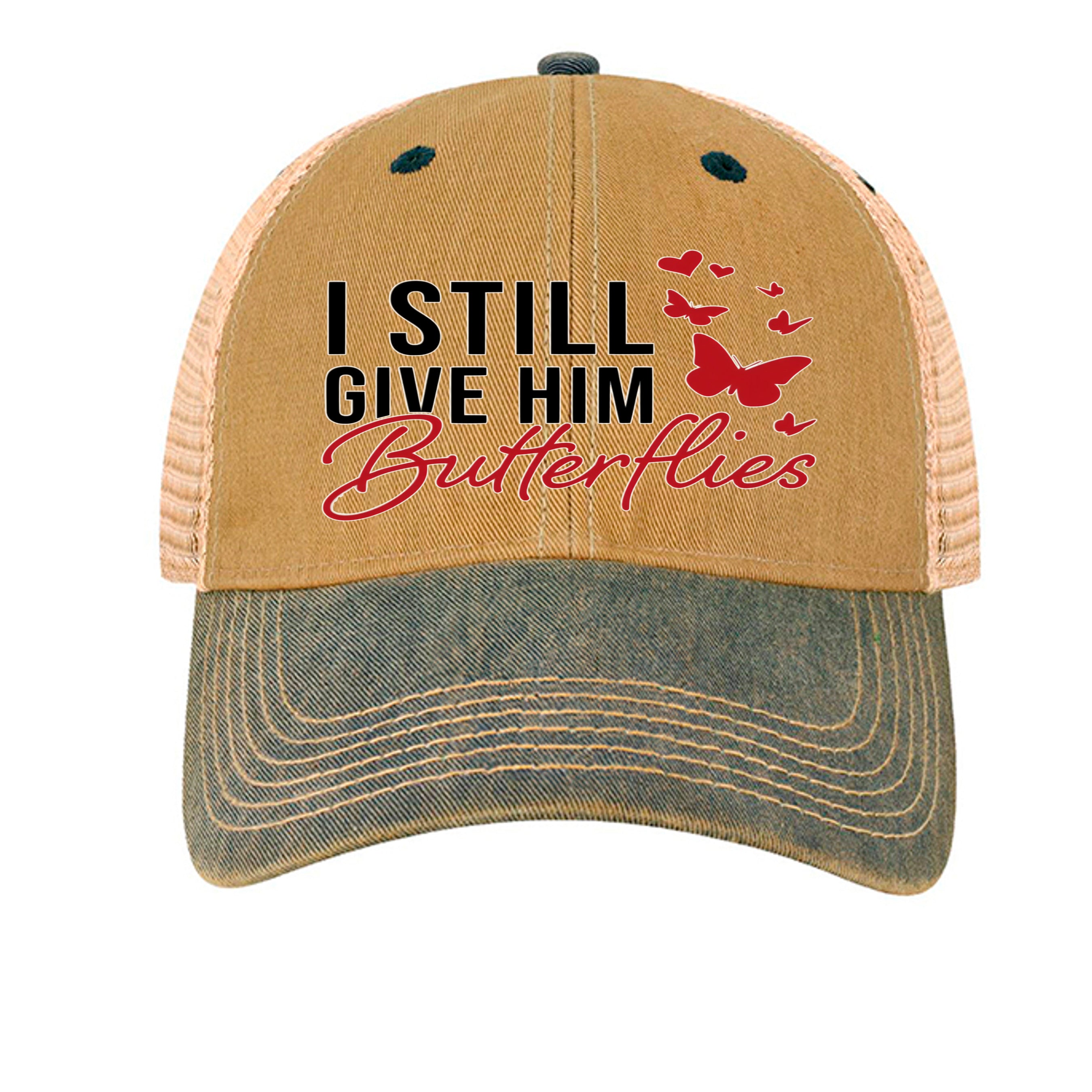 Dark Tan/ Navy - OFA - FRONT