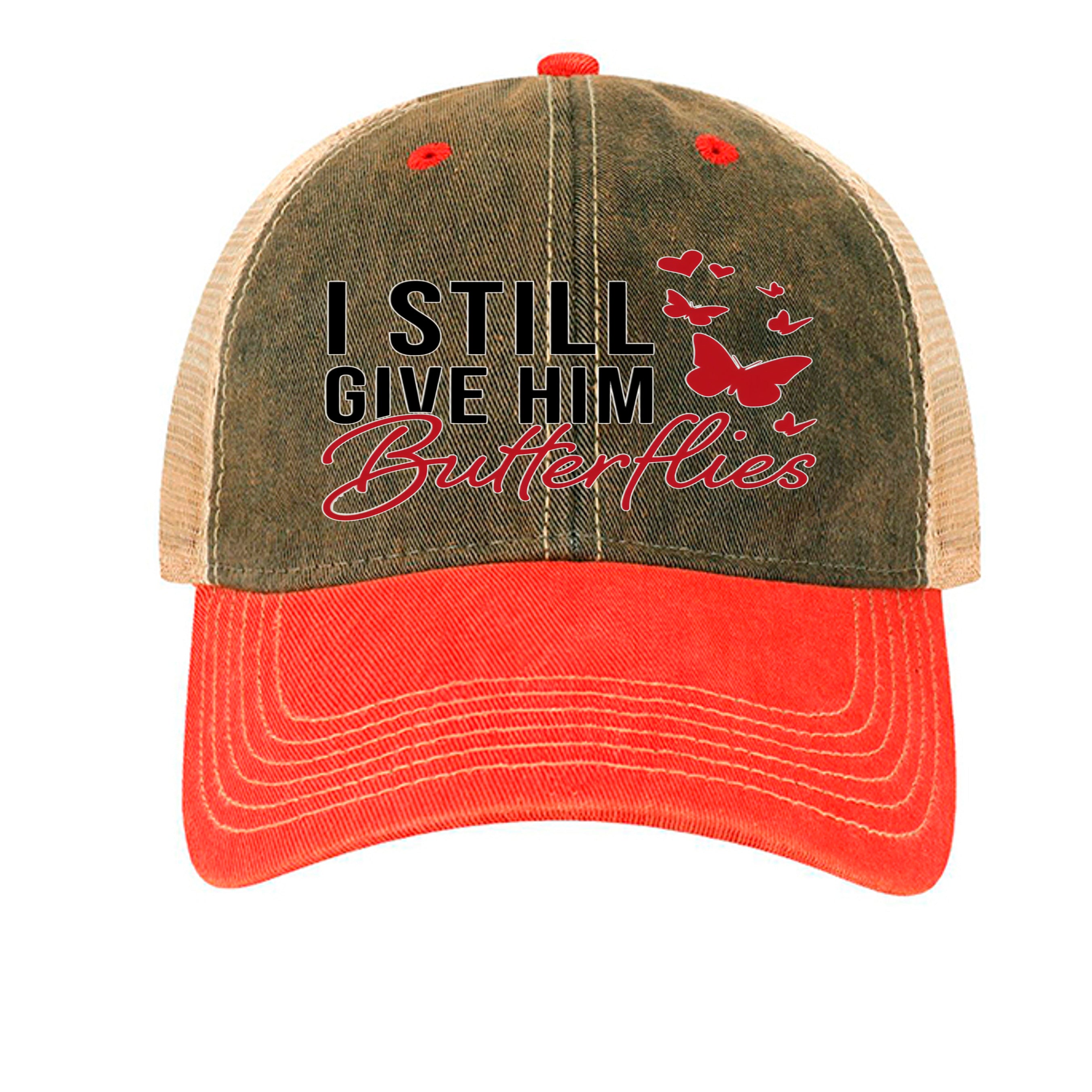 Black/ Scarlet Red/ Khaki - OFA - FRONT