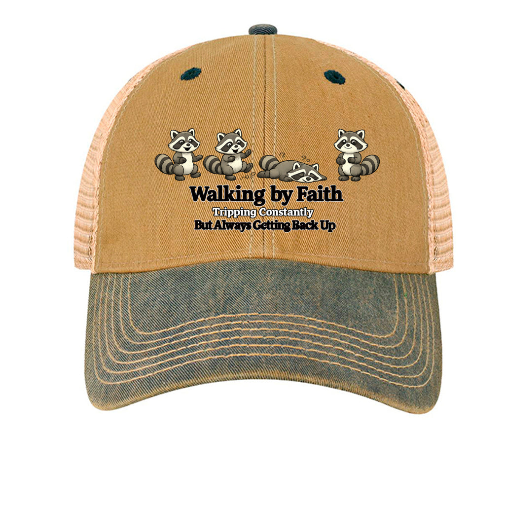 Dark Tan/ Navy - OFA - FRONT