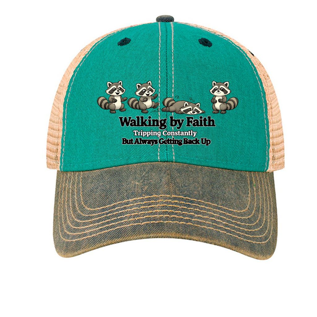 Aqua Blue/ Navy - OFA - FRONT