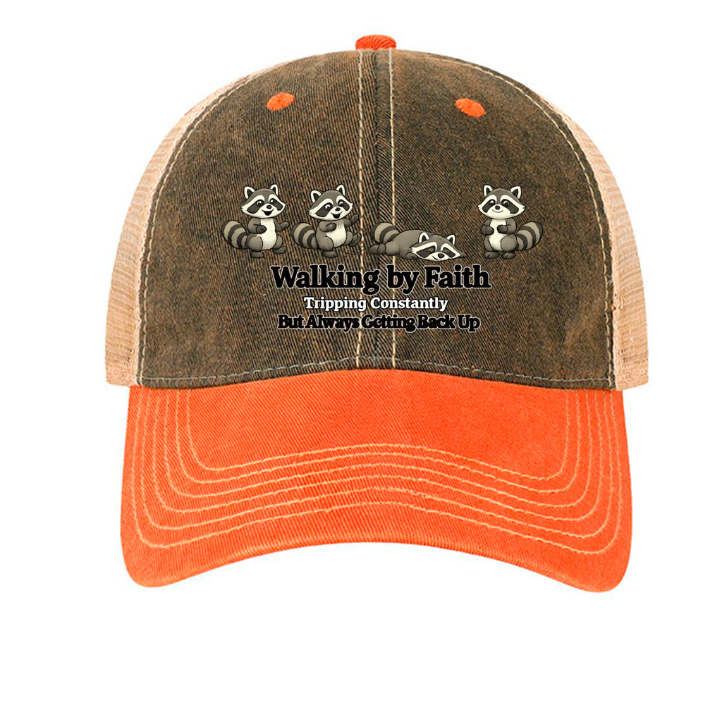 Black/ Orange/ Khaki - OFA - FRONT