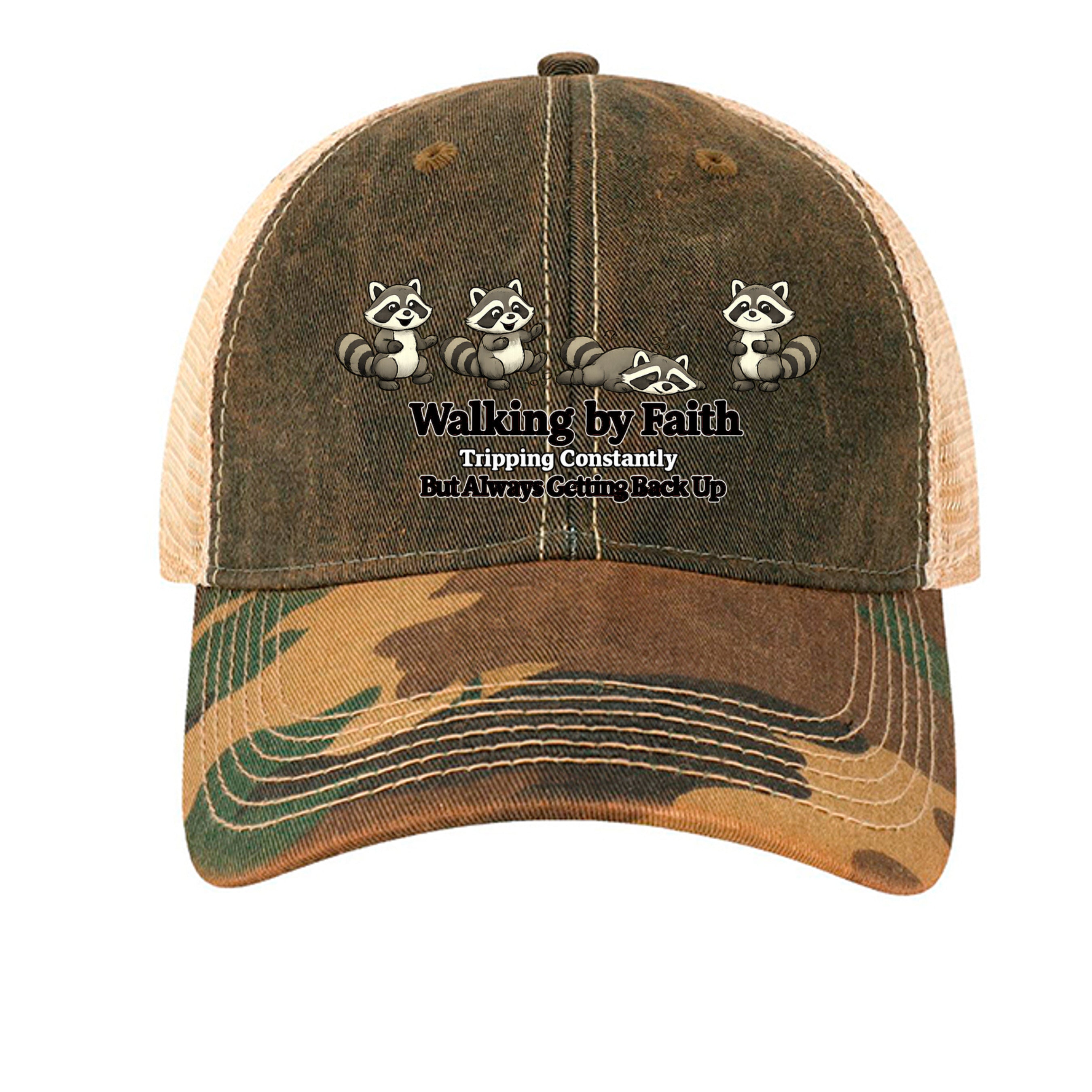 Black/ Army Camo/ Khaki - OFA - FRONT
