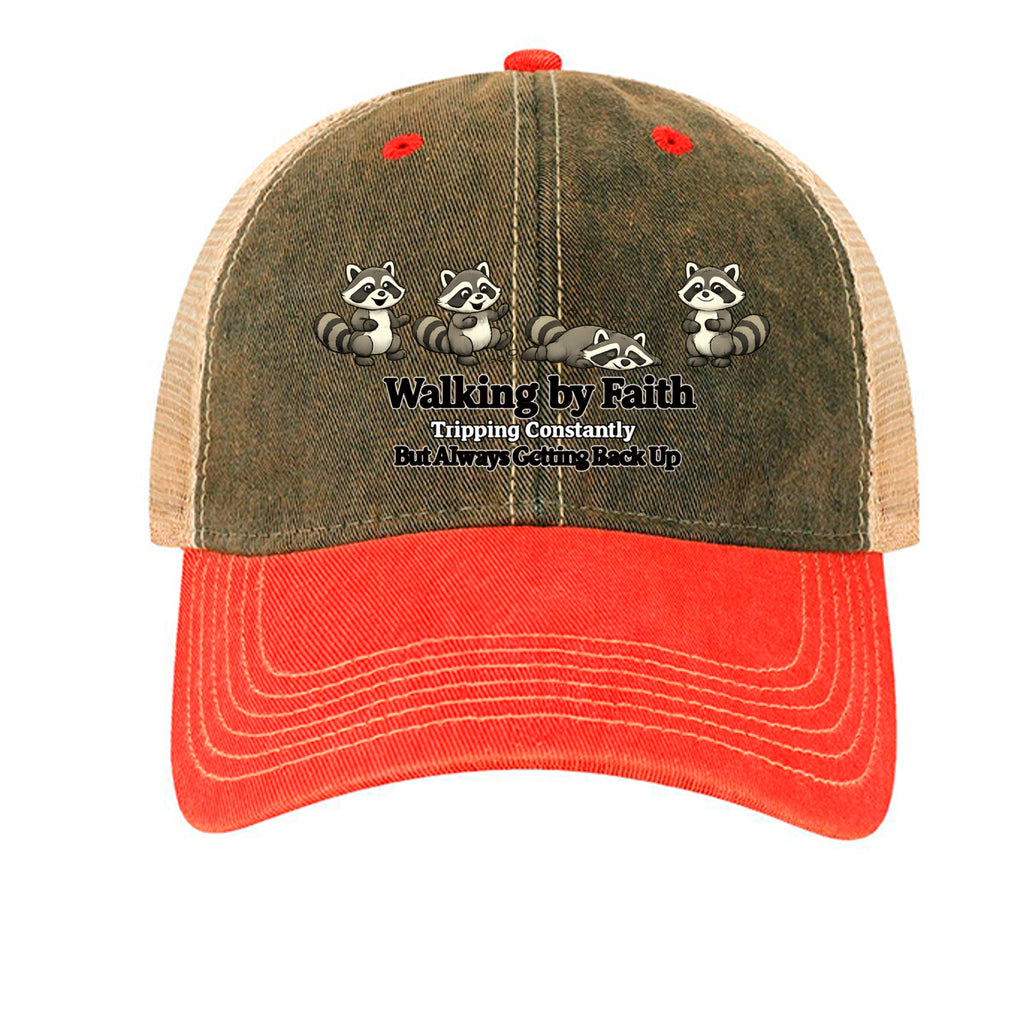 Black/ Scarlet Red/ Khaki - OFA - FRONT
