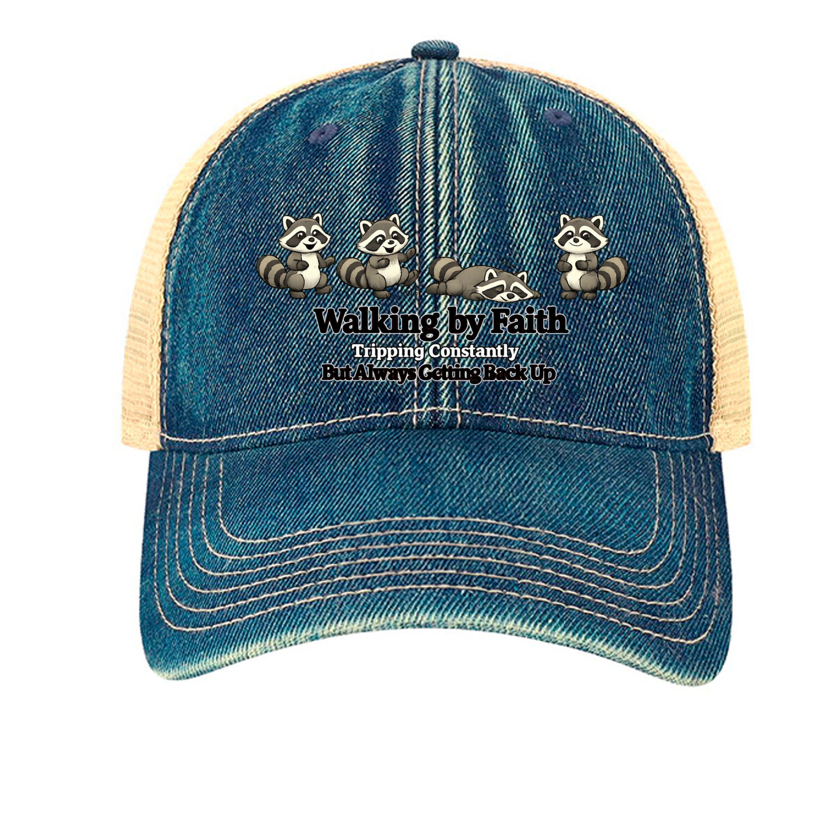 Blue Denim/ Khaki - OFA - FRONT