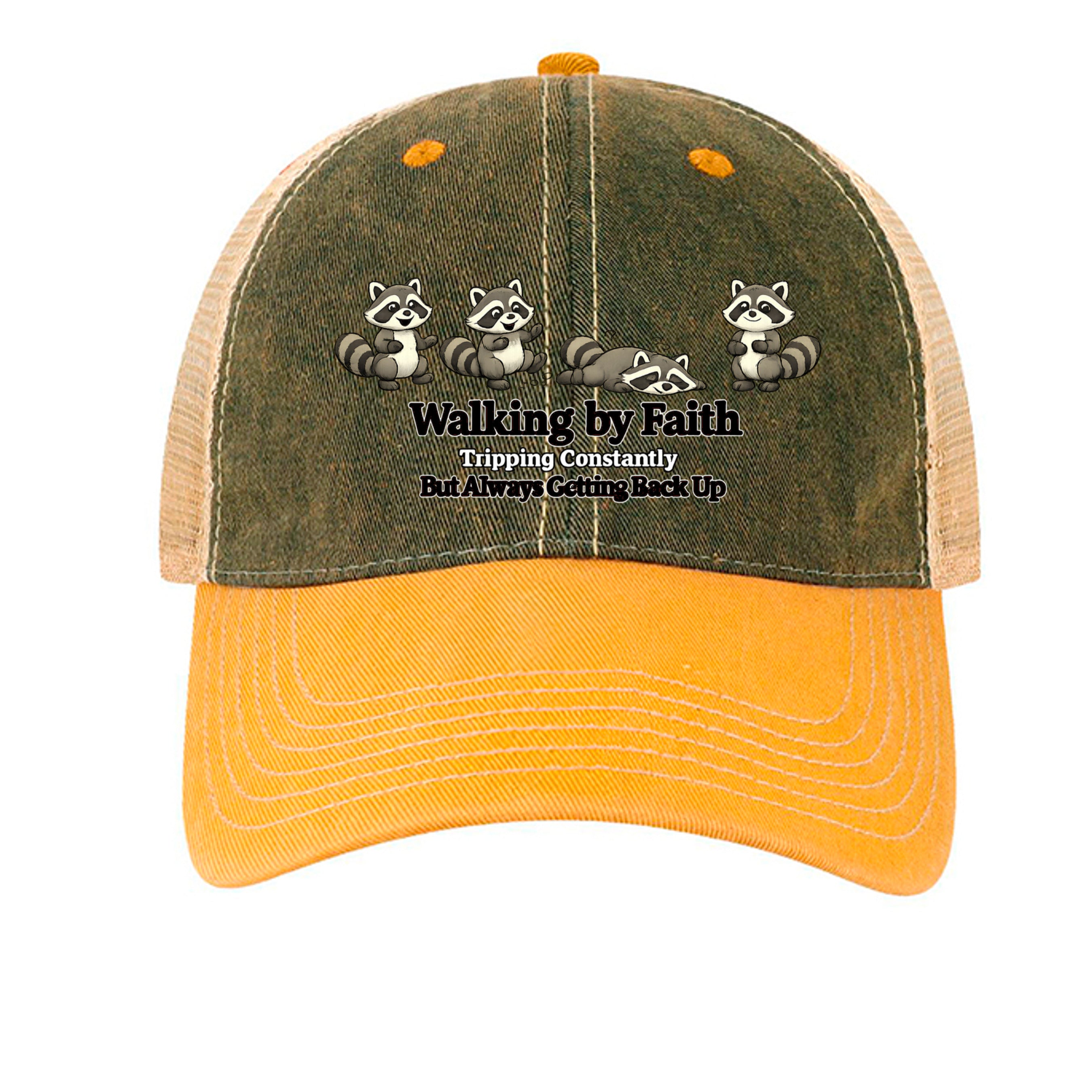 Black/ Yellow/ Khaki - OFA - FRONT