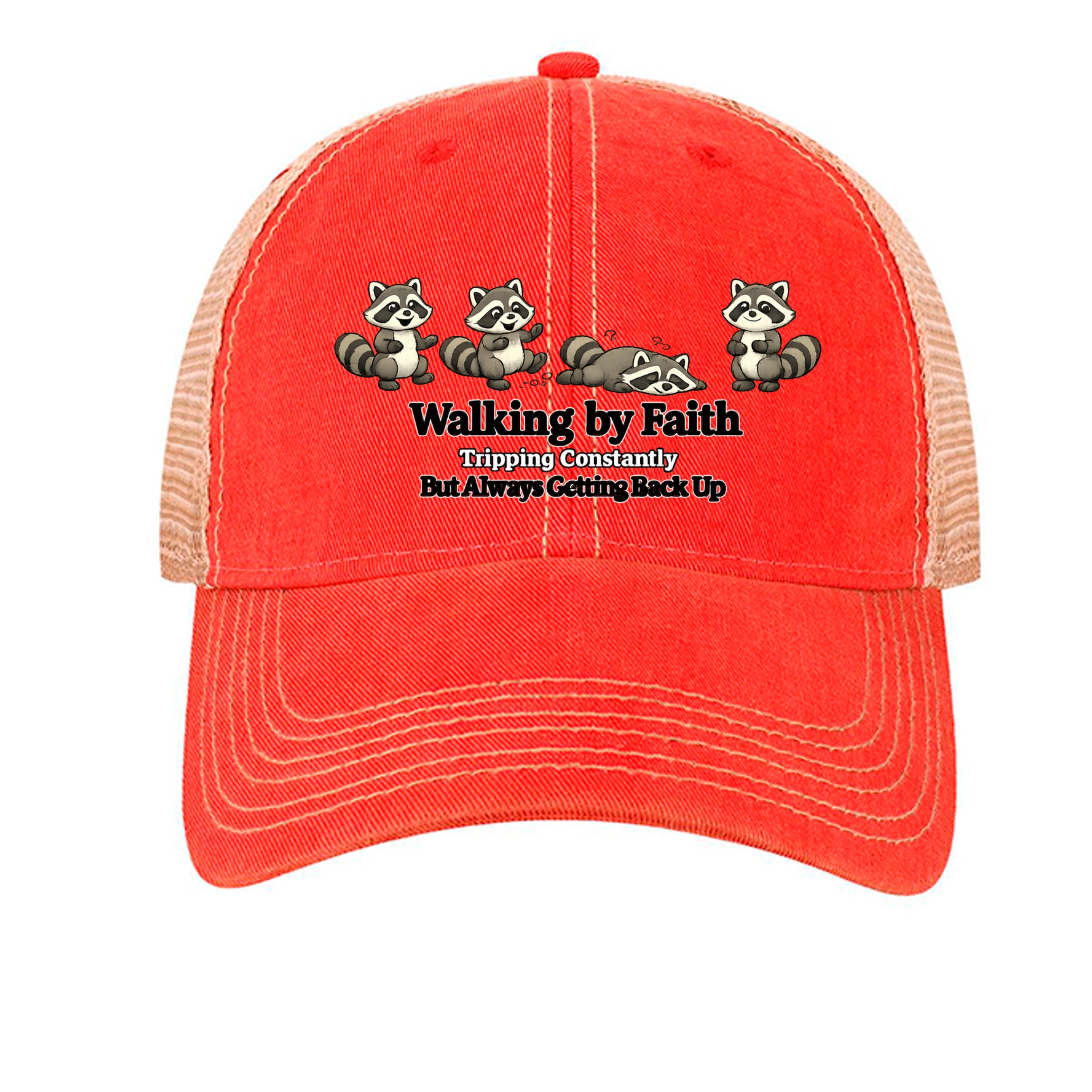 Scarlet Red/ Khaki - OFA - FRONT