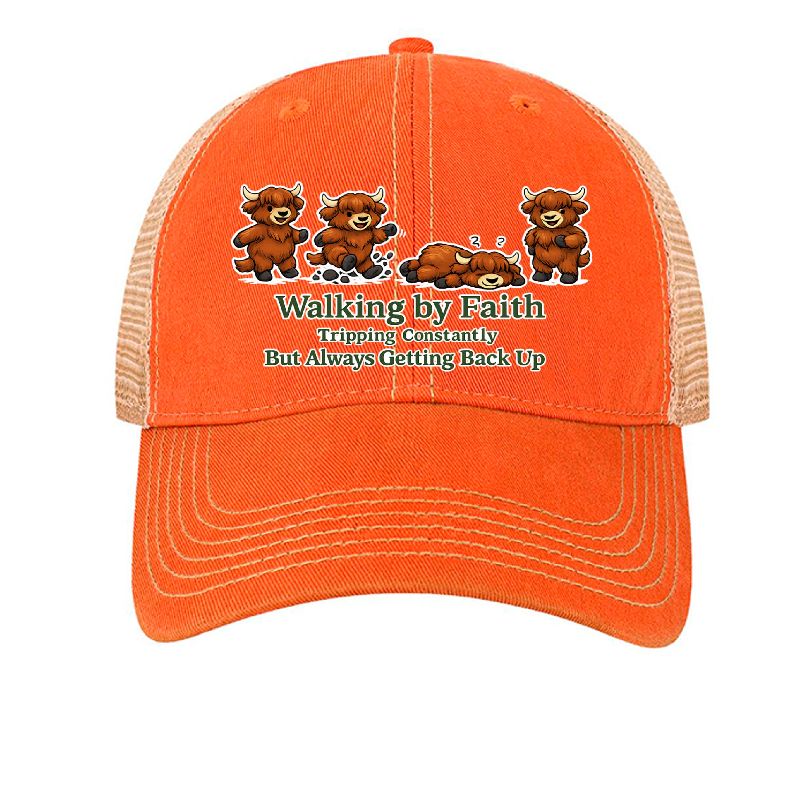Orange/ Khaki - OFA - FRONT