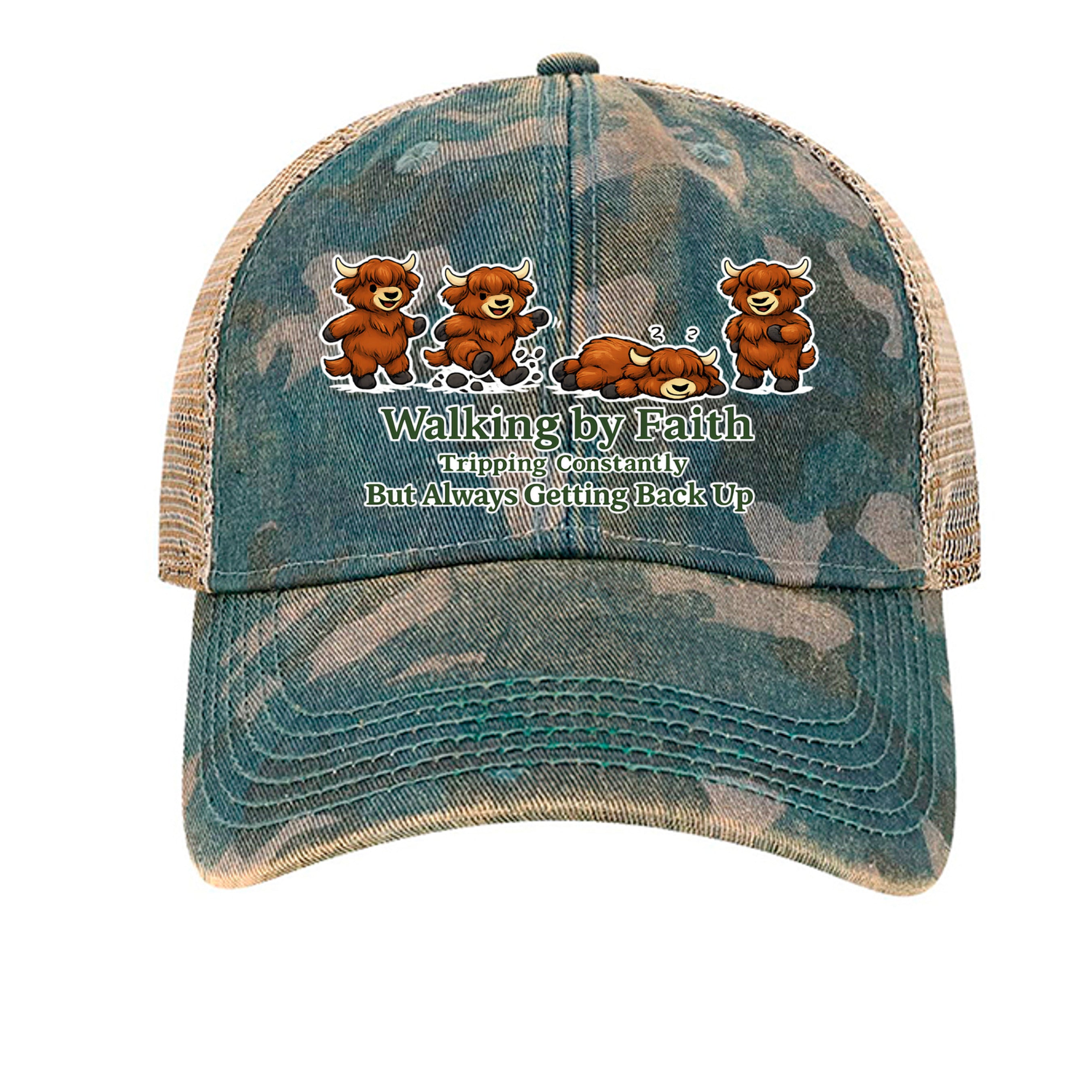 Navy Field Camo/ Java - OFA - FRONT
