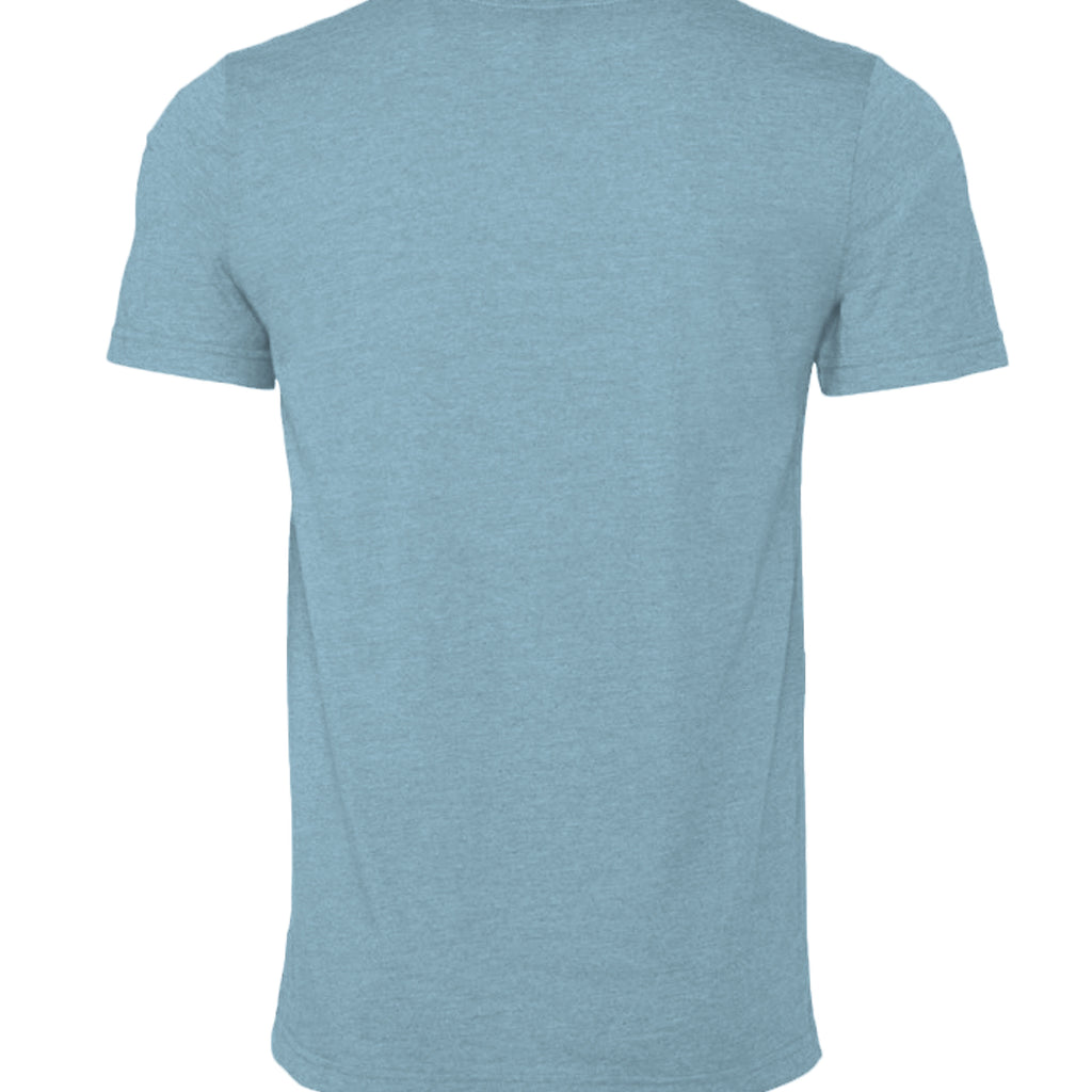 Heather Baby Blue - 3001CVC - BACK
