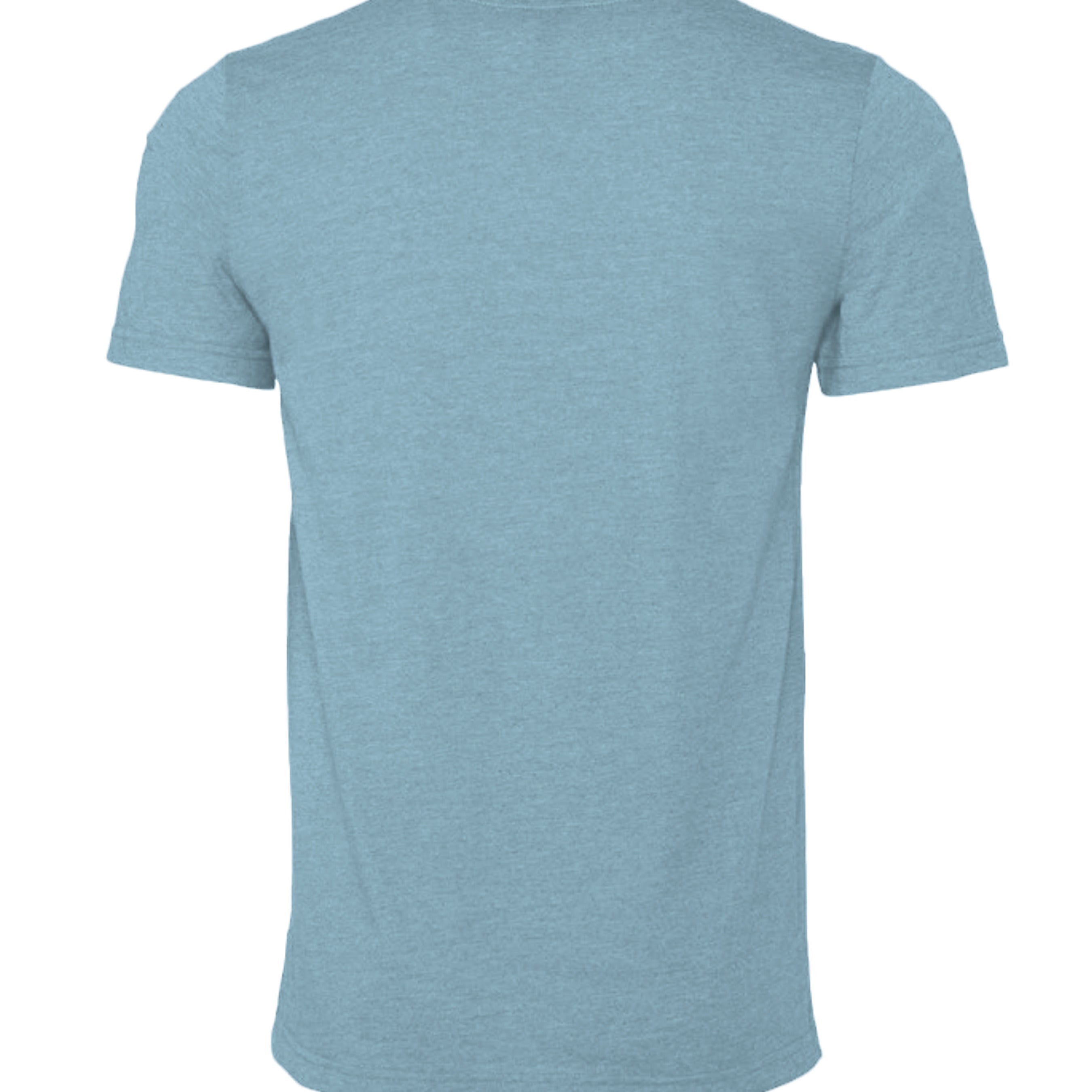 Heather Baby Blue - 3001CVC - BACK