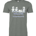 DEEP HEATHER - 3001CVC - FRONT