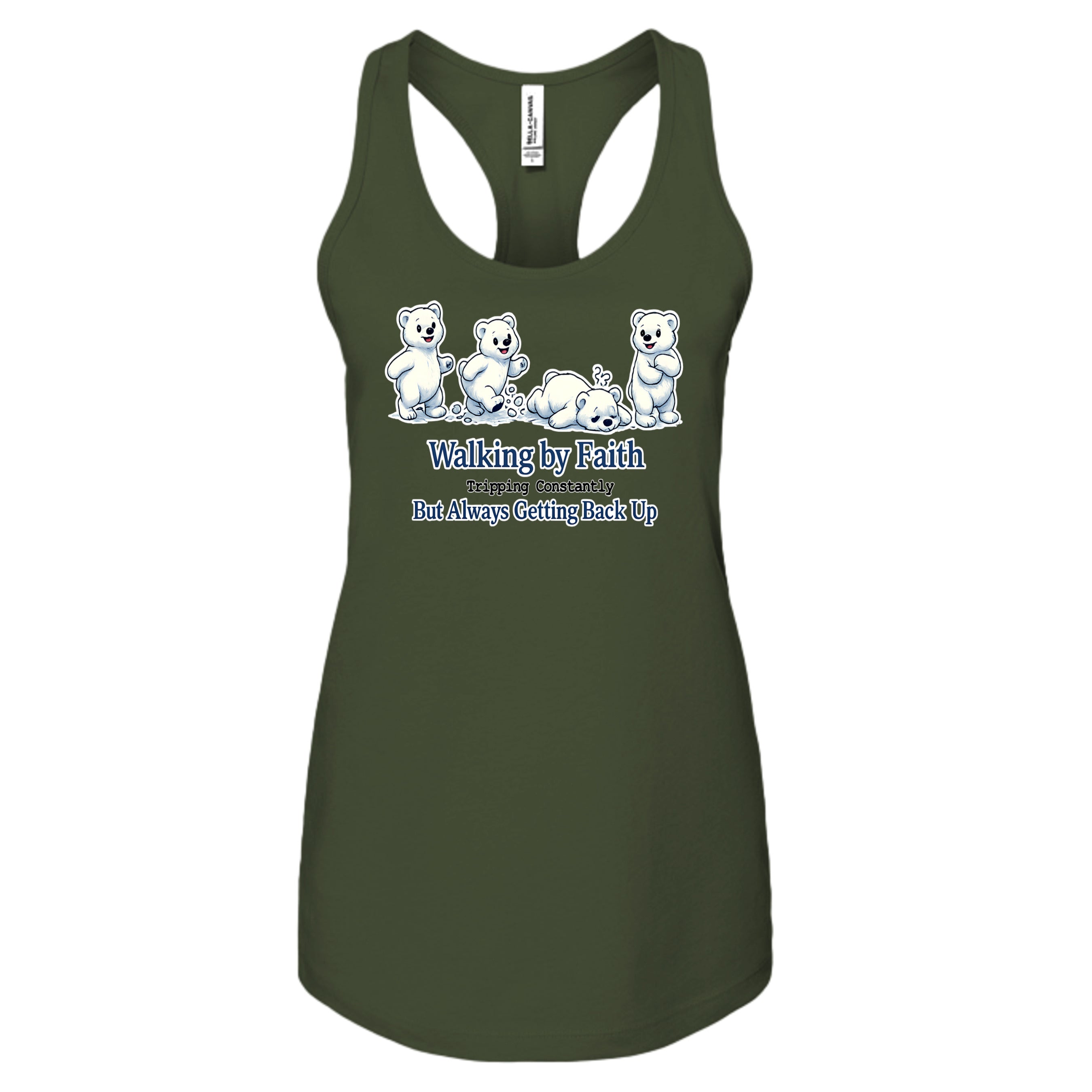 MILITARY GREEN - B6008 - FRONT