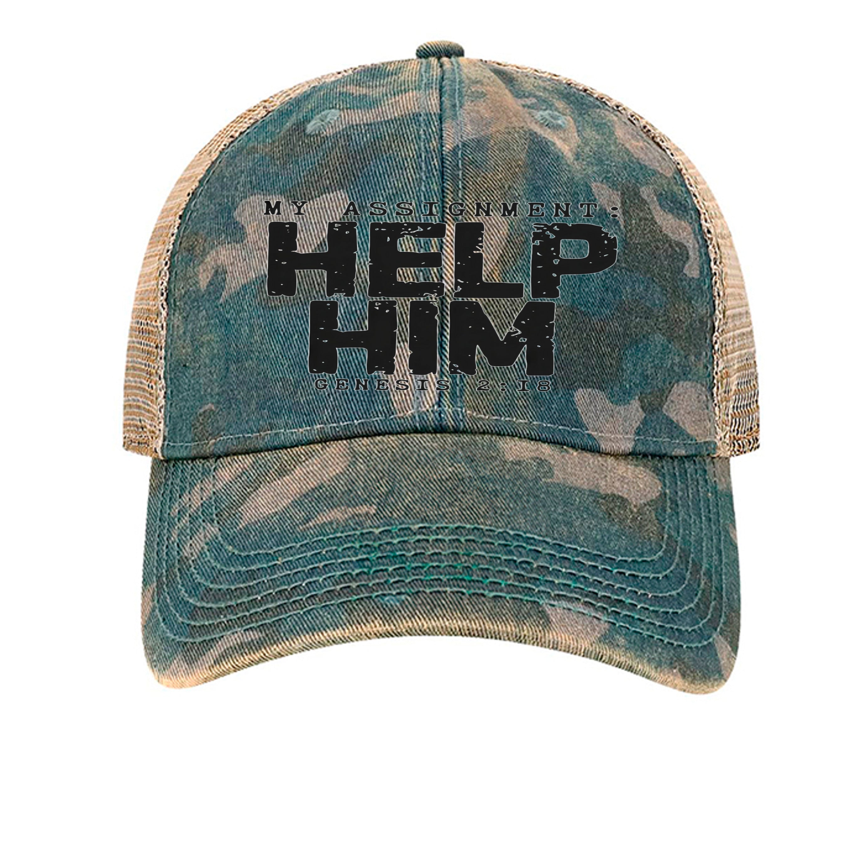 Navy Field Camo/ Java - OFA - FRONT