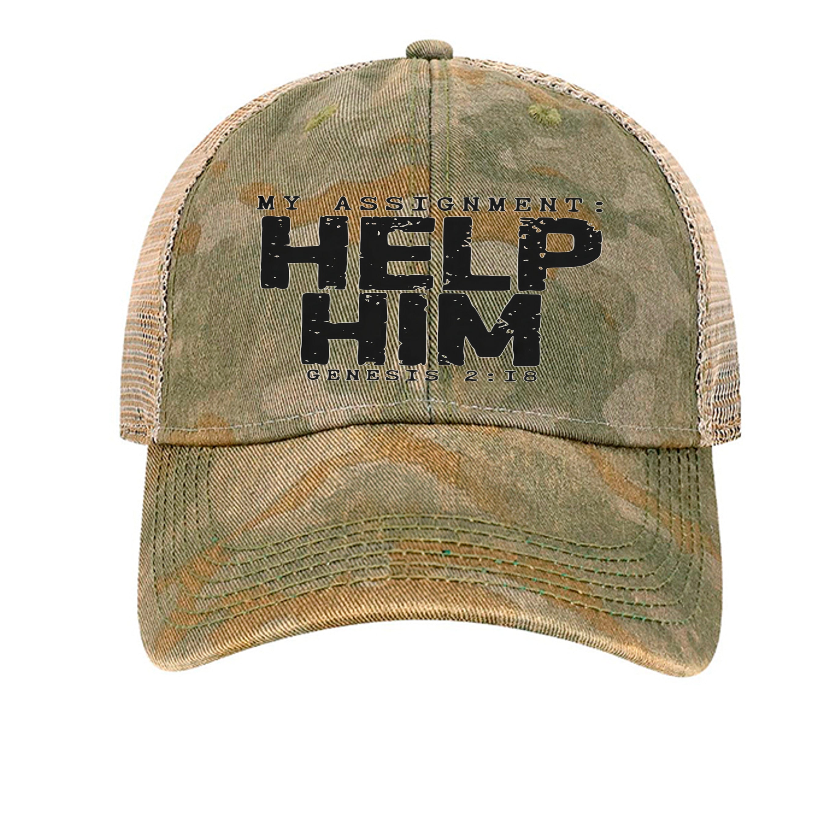 Green Field Camo/ Java - OFA - FRONT