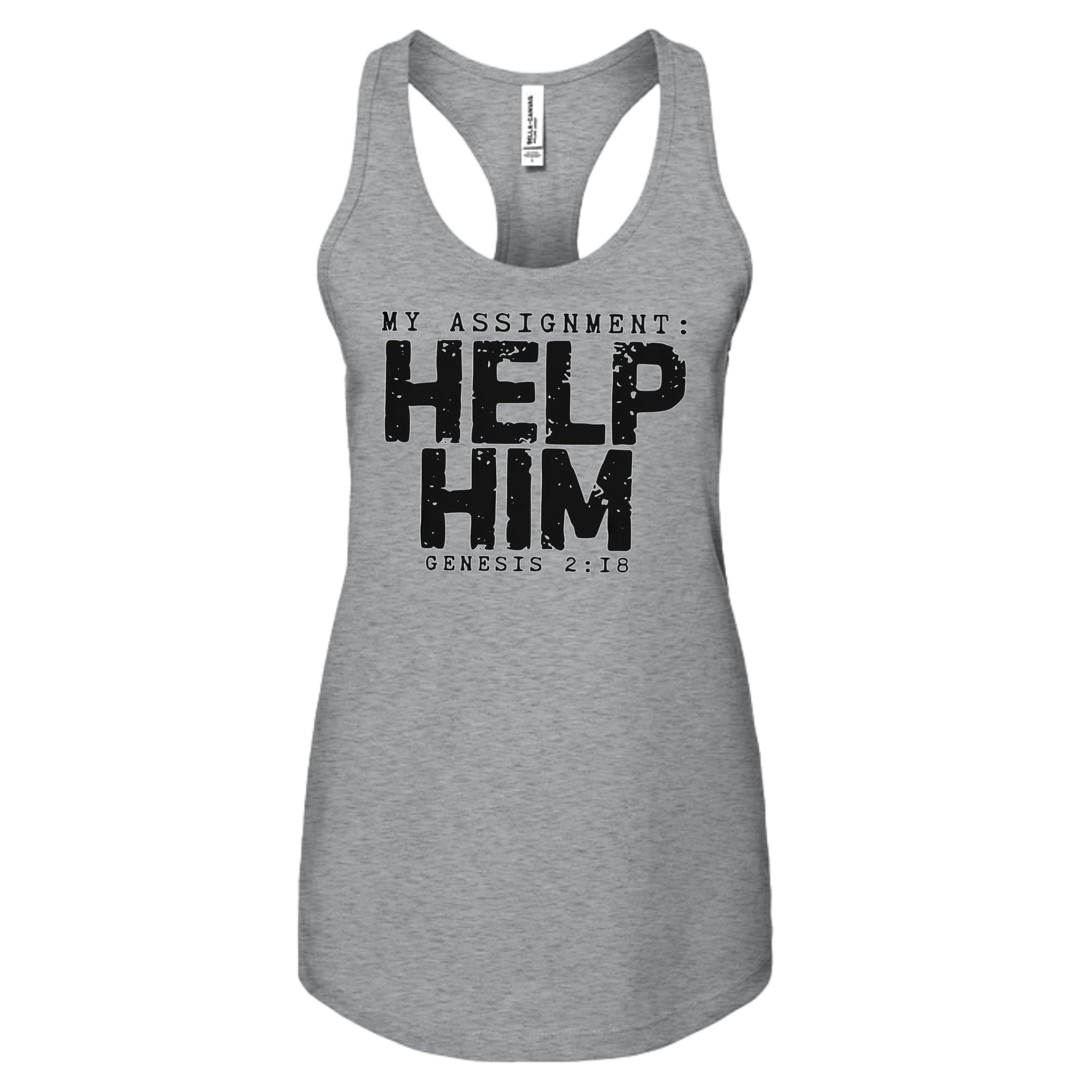ATHLETIC HEATHER - B6008 - FRONT
