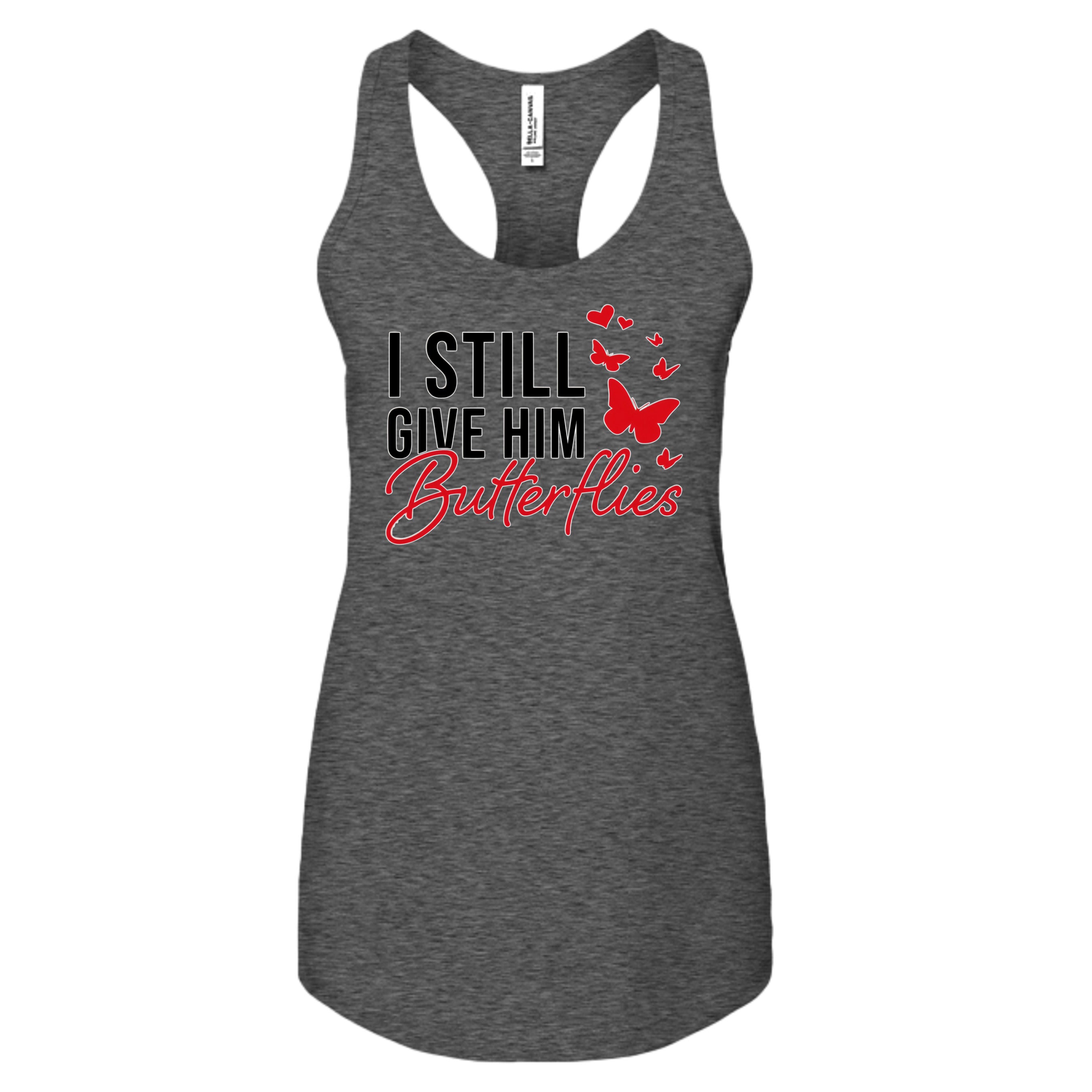 DARK GRY HEATHER - B6008 - FRONT
