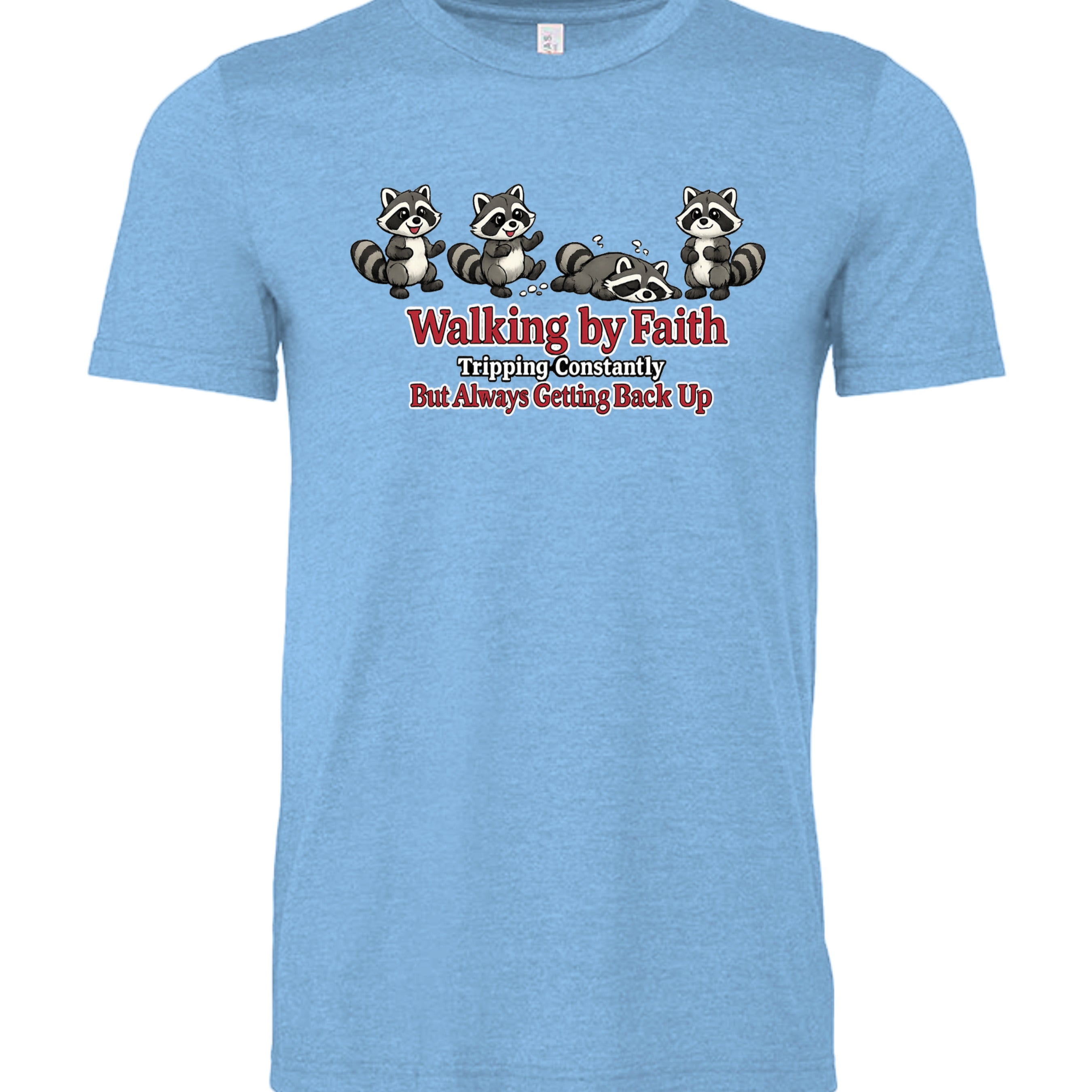 Heather Carolina Blue - 3001CVC - FRONT