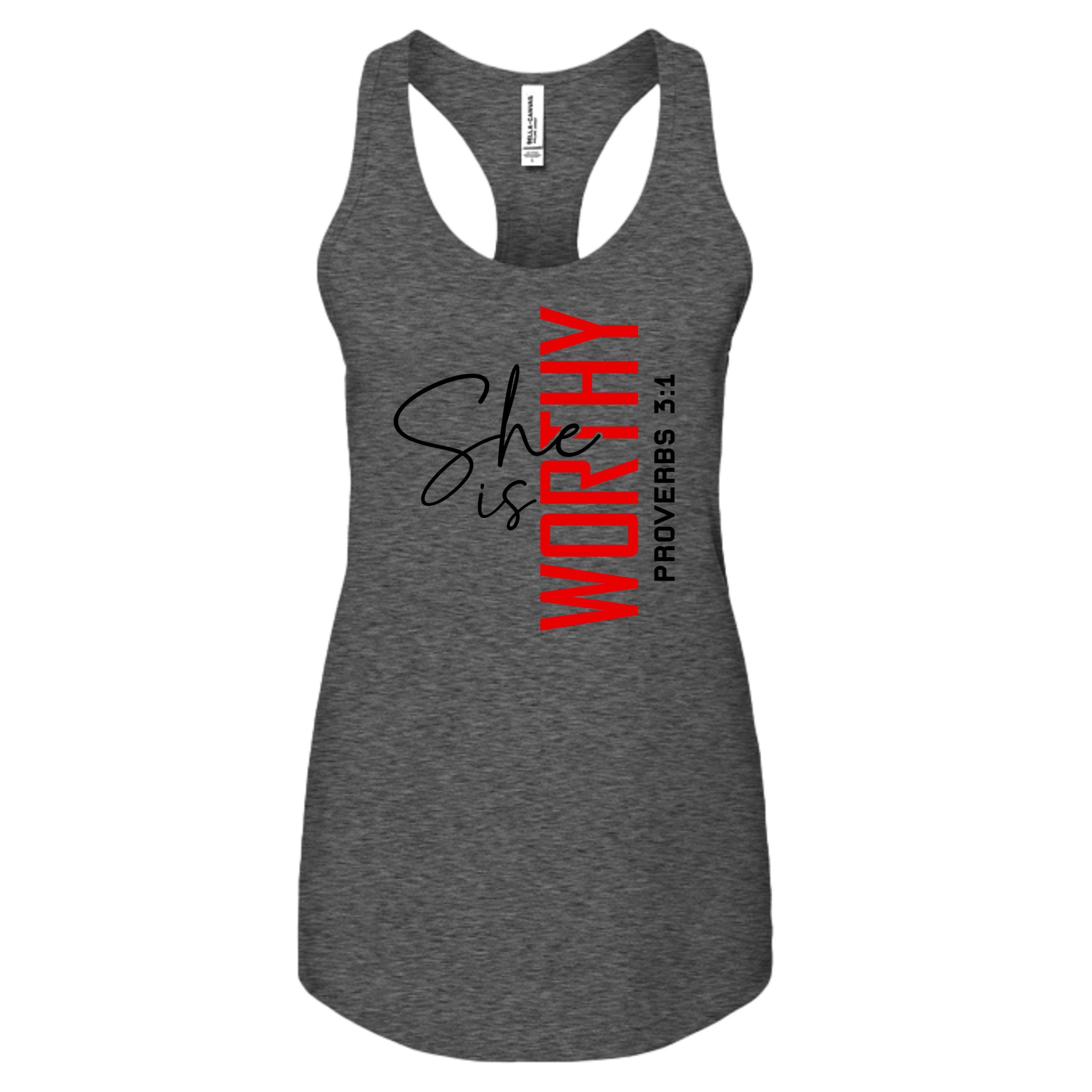 DARK GRY HEATHER - B6008 - FRONT