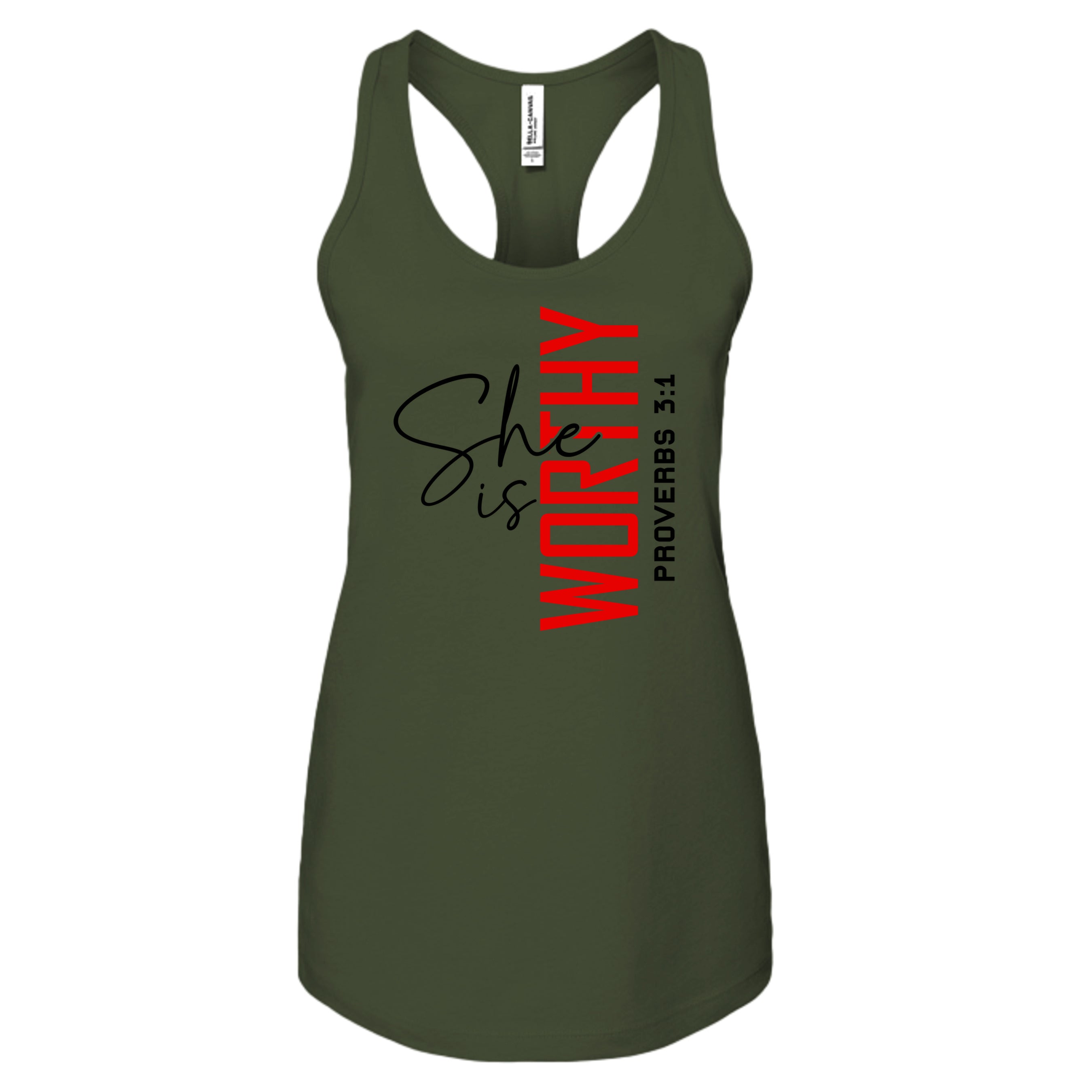 MILITARY GREEN - B6008 - FRONT