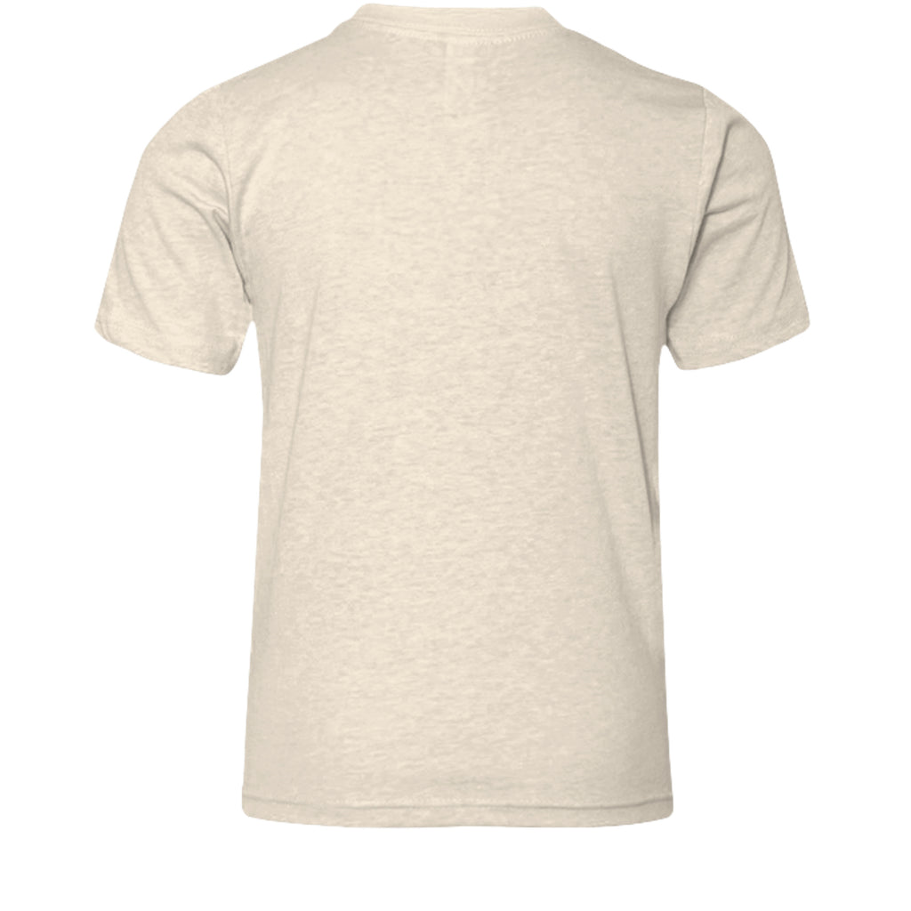 Heather Natural - 3001YCVC - BACK