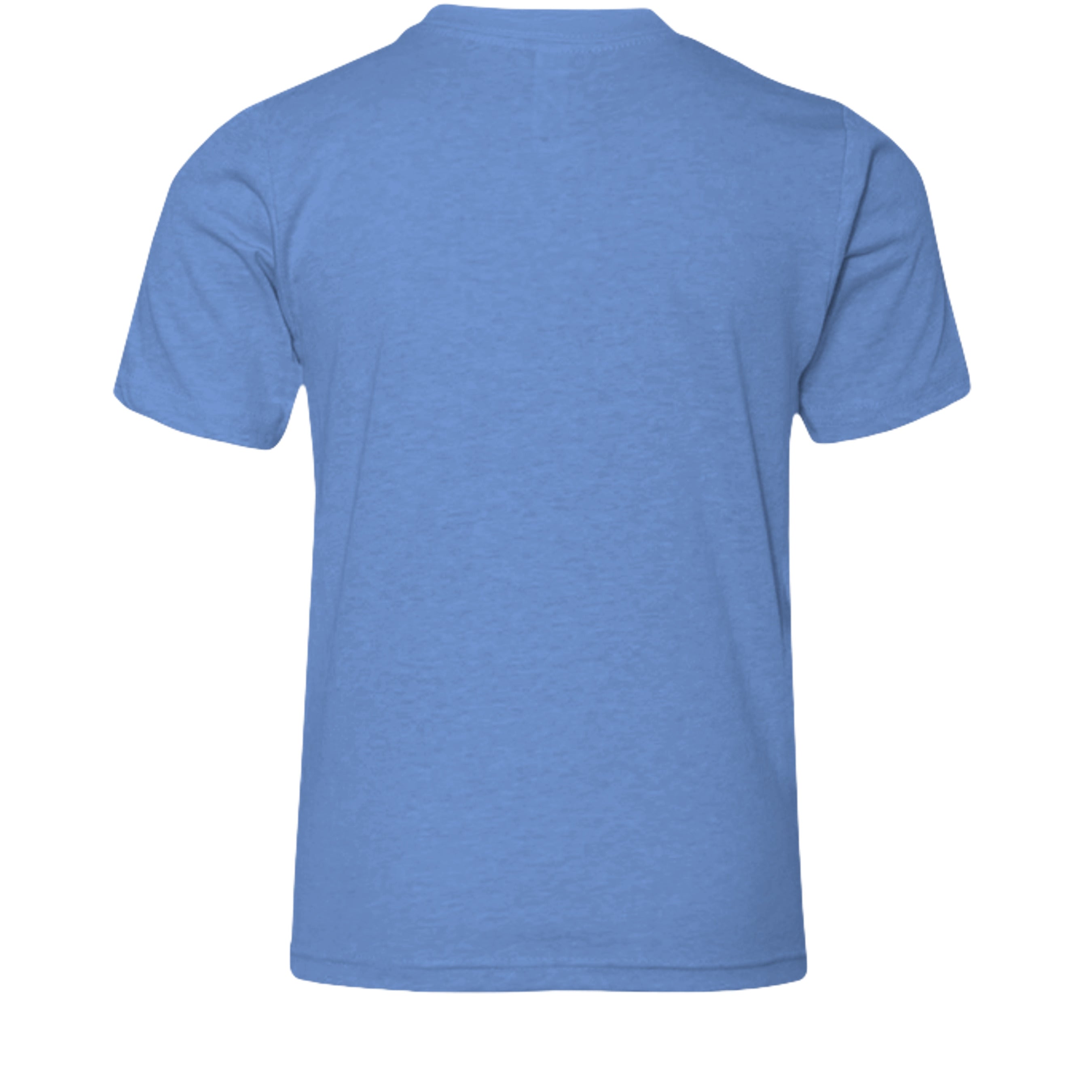 Heather Columbia Blue - 3001YCVC - BACK