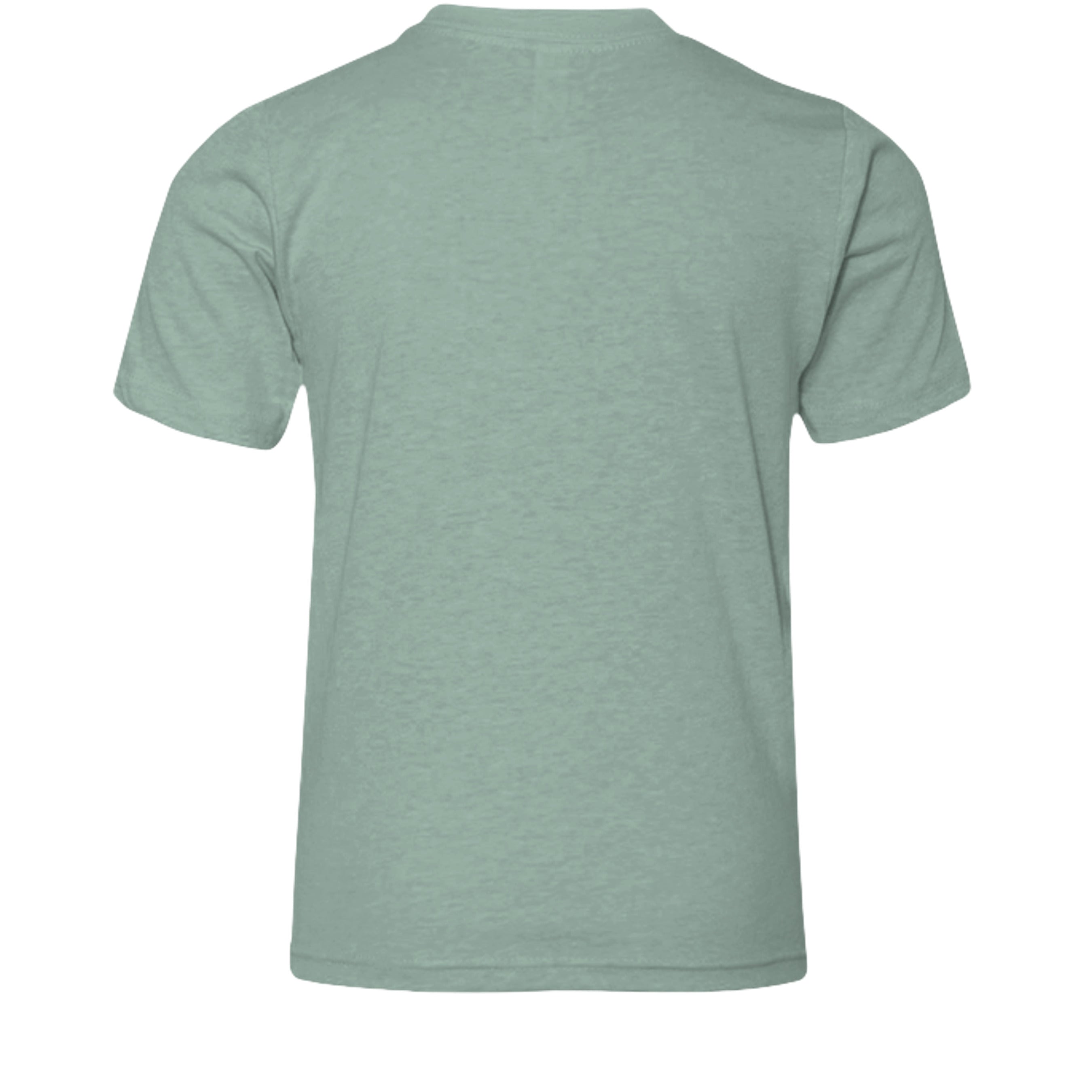 Heather Dusty Blue - 3001YCVC - BACK