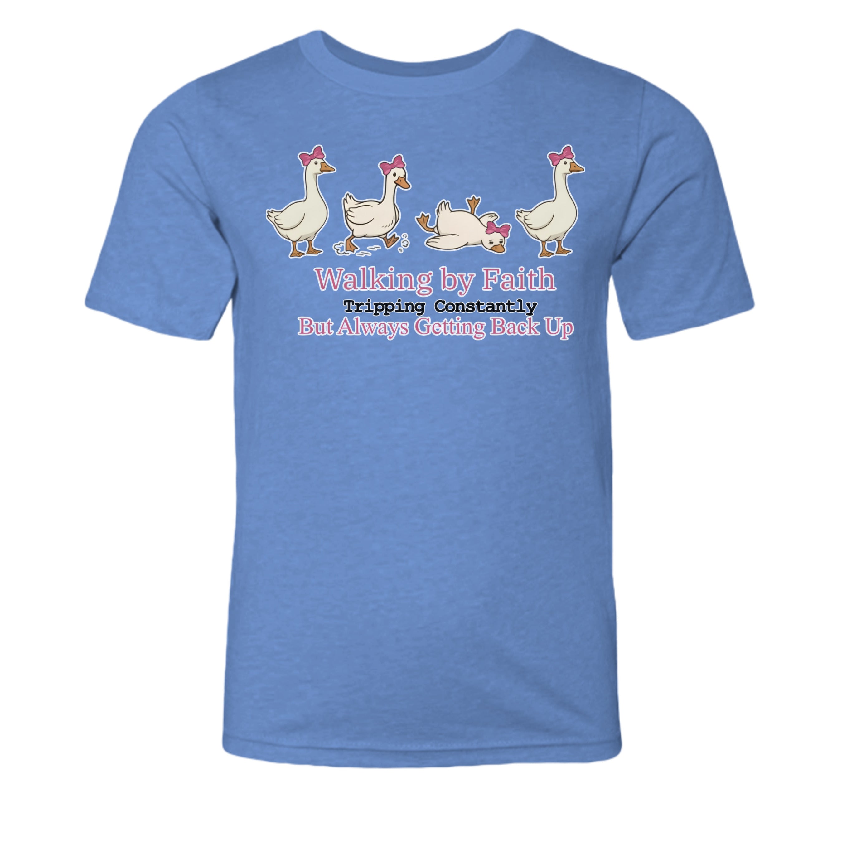 Heather Columbia Blue - 3001YCVC - FRONT