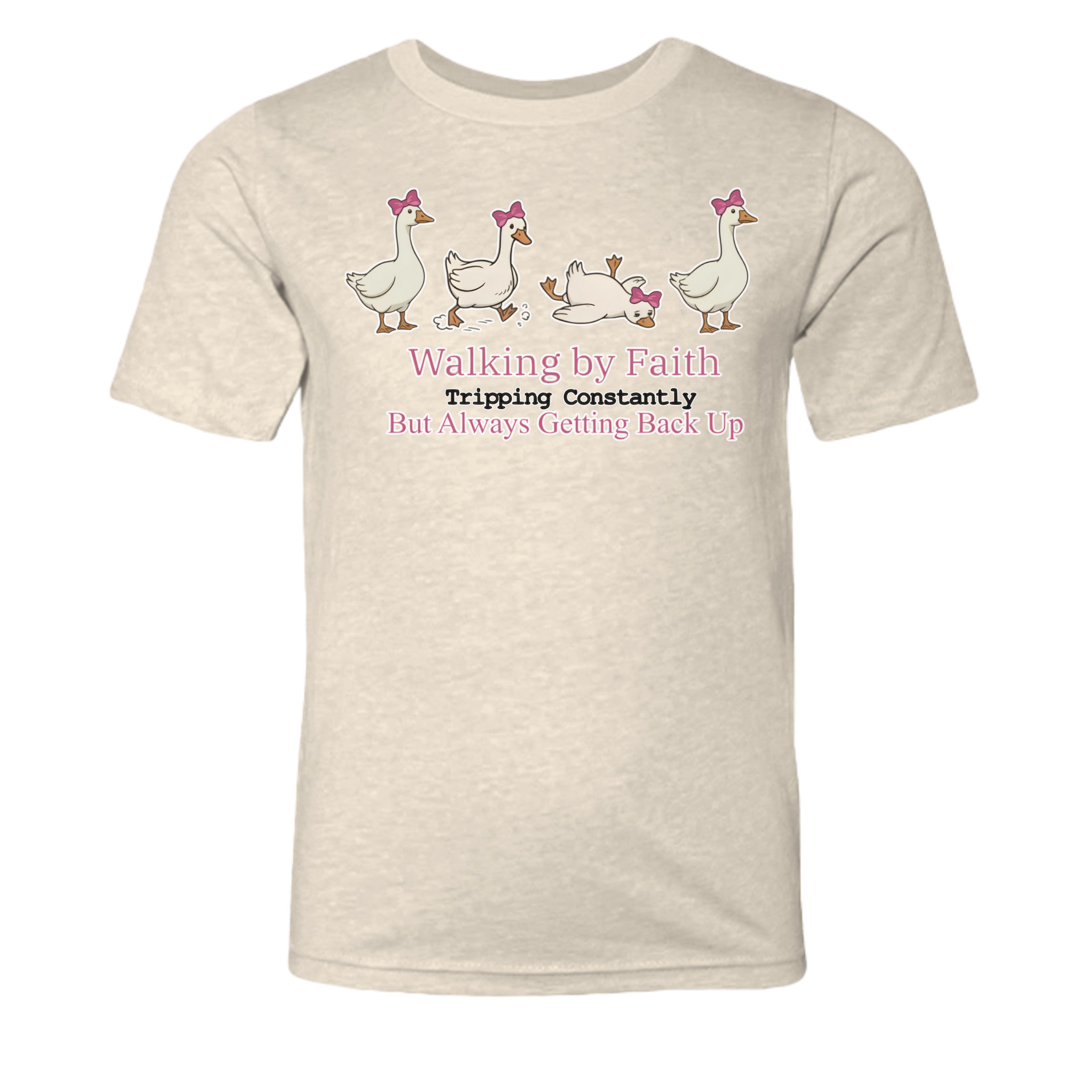 Heather Natural - 3001YCVC - FRONT