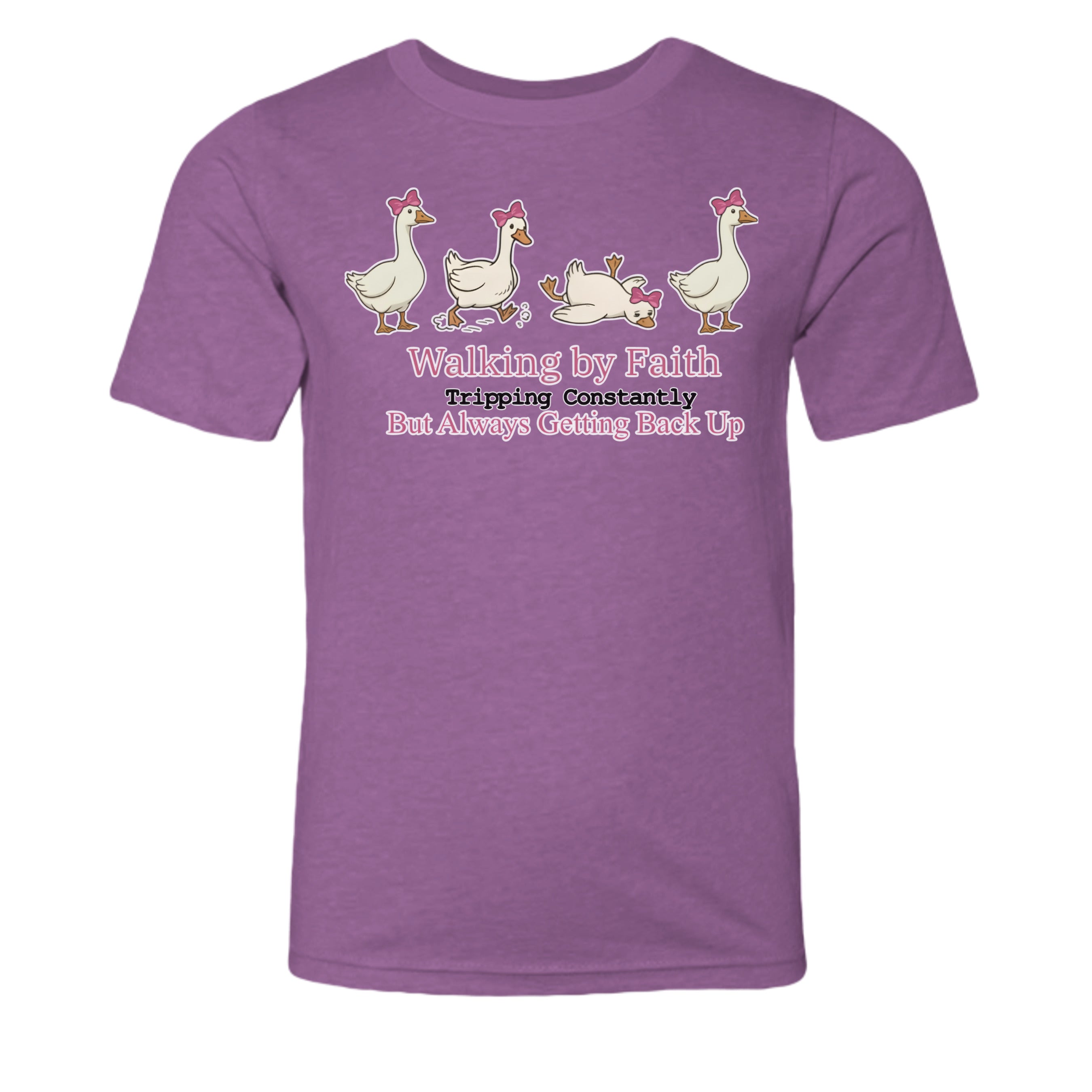 Heather Magenta - 3001YCVC - FRONT