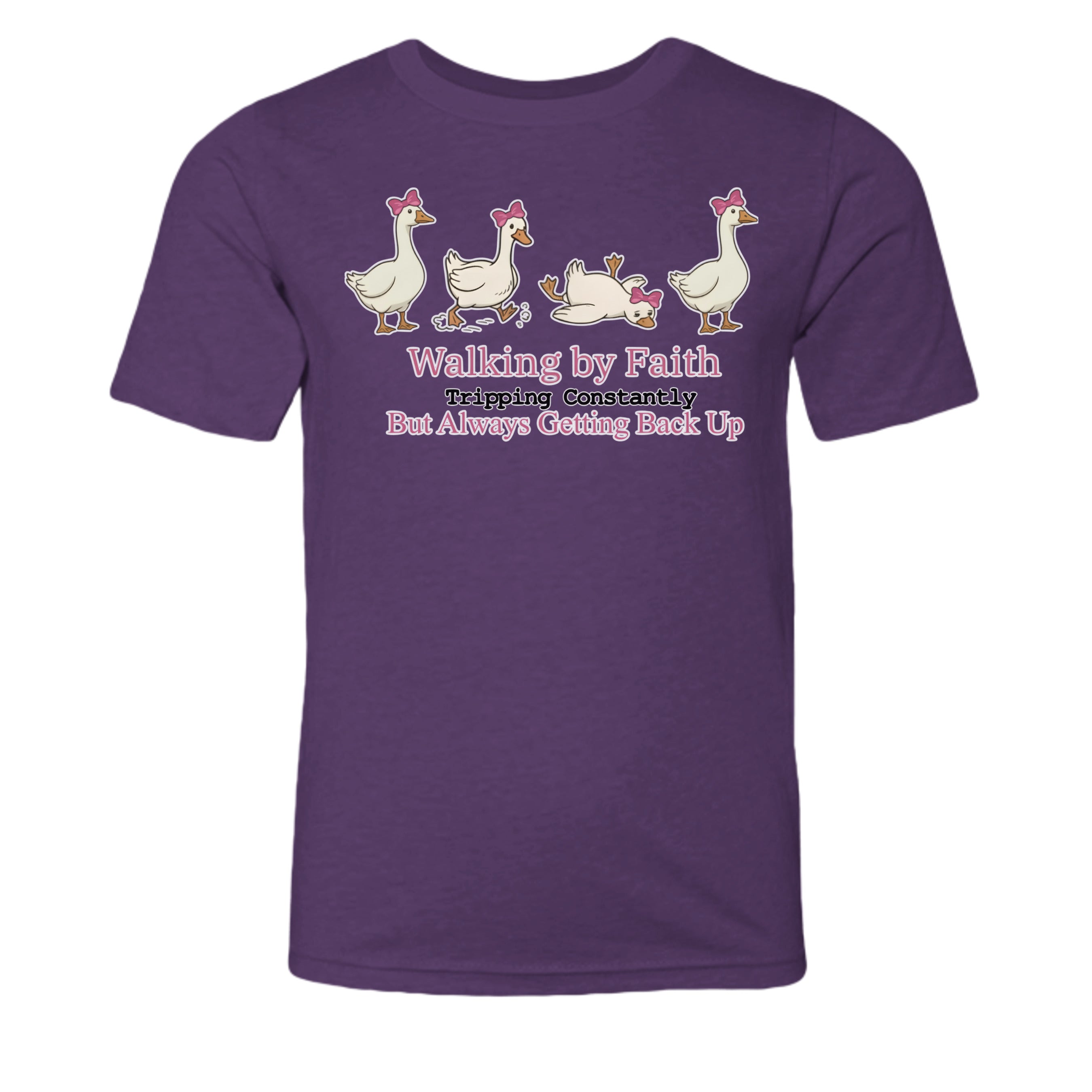 Heather Team Purple - 3001YCVC - FRONT